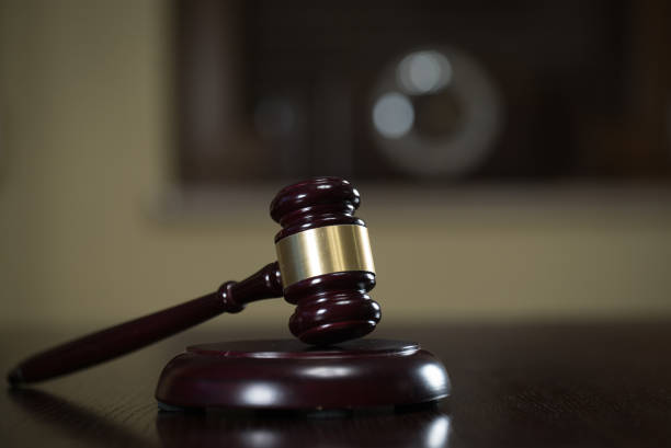 istock Law and Justice concept. Courtroom theme. 901457678