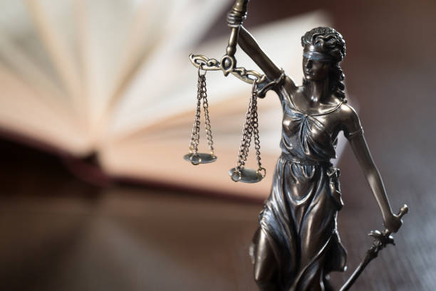 istock Law and Justice concept. Courtroom theme. 901458000