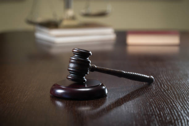 istock Law and Justice concept. Courtroom theme. 901458372