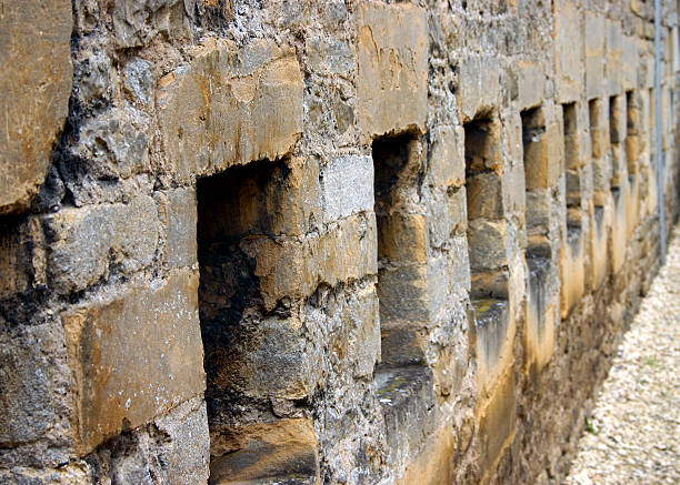 Inside the fort #2 stock photo