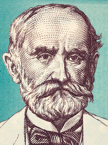 Josif Pancic portrait from Yugoslavian money