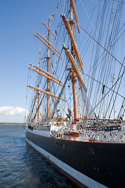 Gran barco de vela - foto de stock