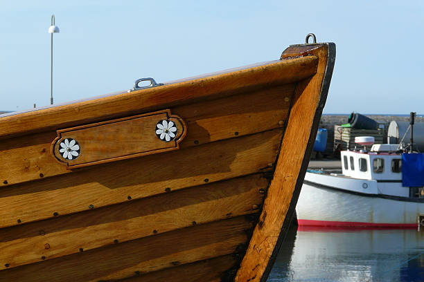 istock Old wooden boat 90147298