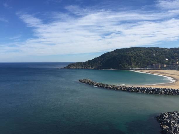 istock Scenic ocean view in San Sebastian 901474378