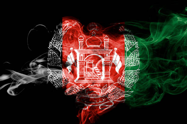 istock Afghanistan smoke flag 901476900