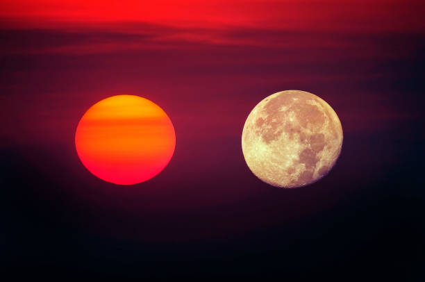 Photo of Sun and moon