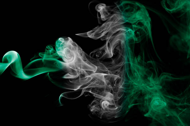 istock Nigeria smoke flag 901485216