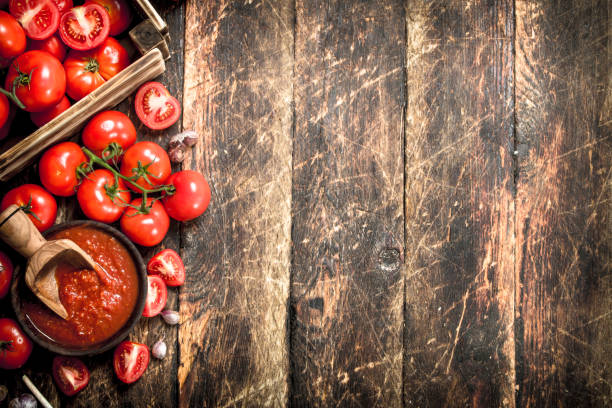 istock Tomato sauce in a bowl. 901488846