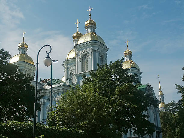 istock Church in St Petersburg 90148889