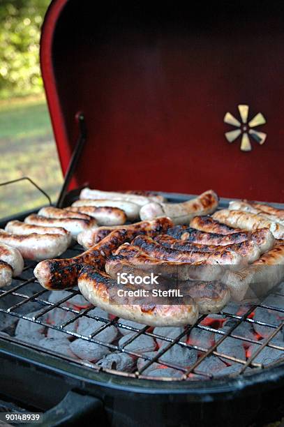 Summer Time Bbq Stock Photo - Download Image Now - Brat, Barbecue Grill, Sausage