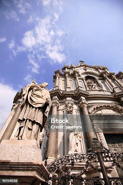 Catedral De Catania - Fotografias de stock e mais imagens de Arquitetura - Arquitetura, Catania, Catedral