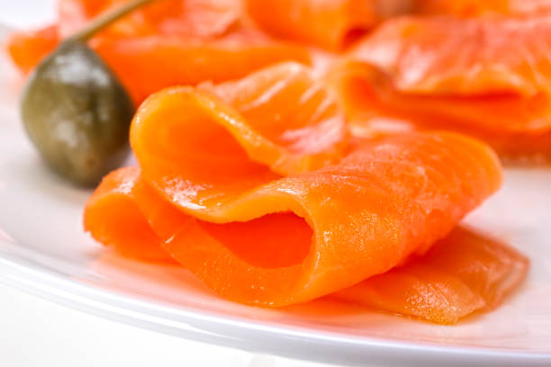 istock Smoked Salmon and a Caper 901492572