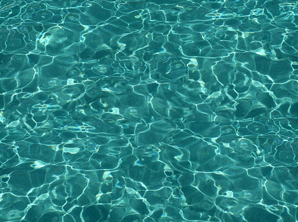 swimmingpool mit wasser wellen och därvid türkisem grund - untergrund zdjęcia i obrazy z banku zdjęć