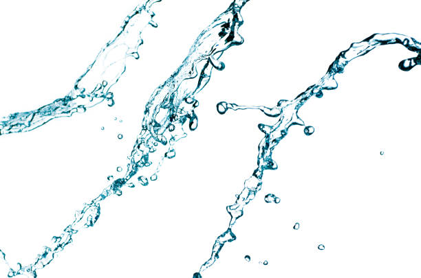 istock Blue color water splash 901492760