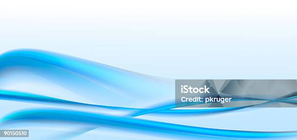 Blau Glatt Wellen Hintergrund Stockfoto und mehr Bilder von Kringel - Kringel, Blau, Modern