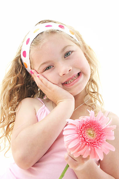 istock Flower Girl 90150617