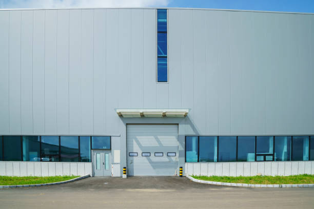 istock Modern factory building warehouse 901506748