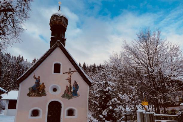 istock Small chapel, seen in Bavaria 901509128