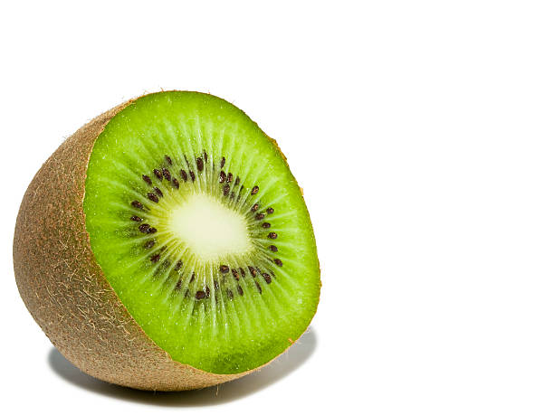 istock Half of a kiwi isolated in white 90151355