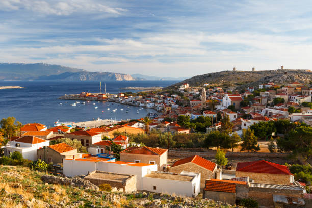 istock Halki island in Dodecanese, Greece. 901514042