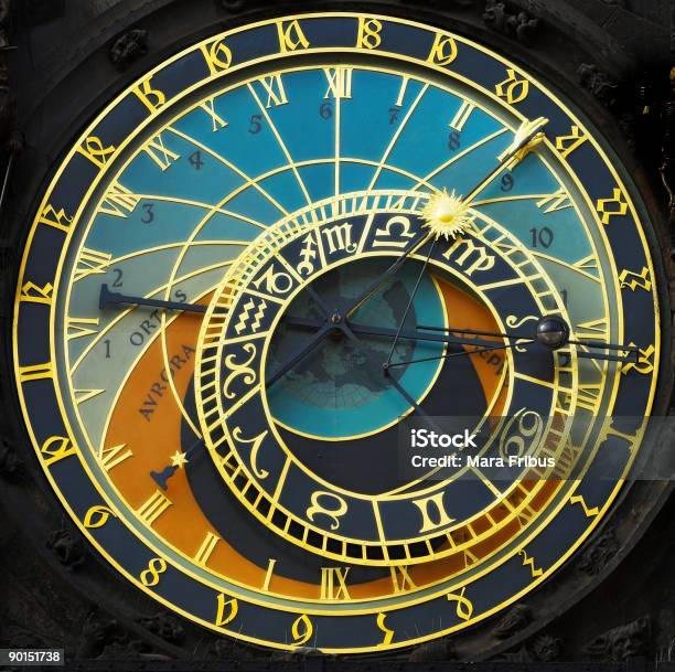 Astronomical Clock Stock Photo - Download Image Now - Astronomical Clock, Sun, Accuracy