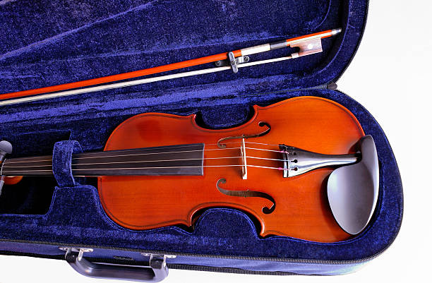 istock Violin and bow in case closeup (8) 90152153
