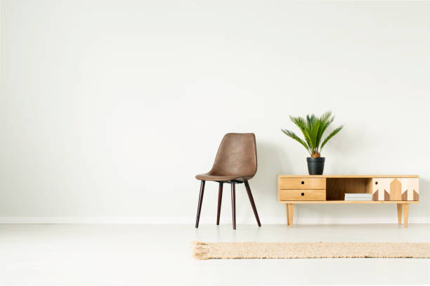 istock Simple living room interior 901527186