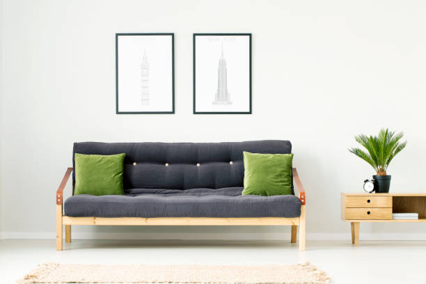 istock Green natural living room 901527192
