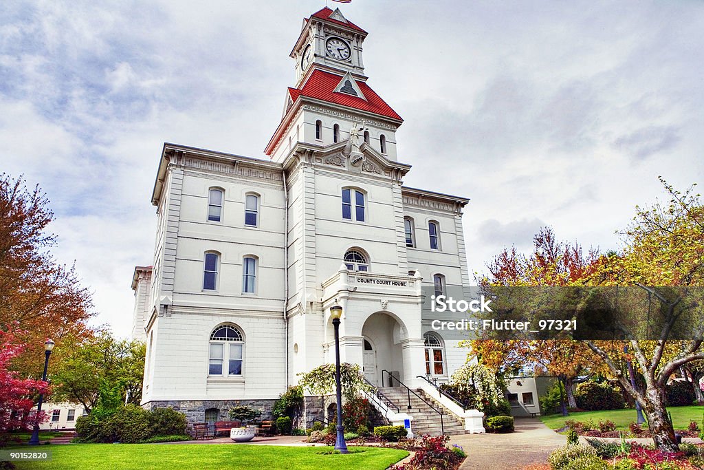 County Courthouse  Corvallis Stock Photo