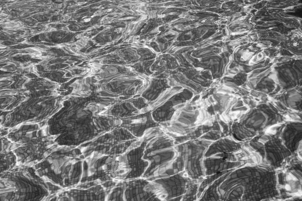 istock Blue water rip wave reflection background summer, clear aqua blue backgrounds 901530518