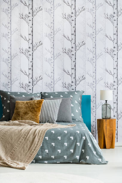 istock King-size bed in simple bedroom 901530562
