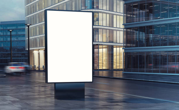 istock white billboard on the street 901533932
