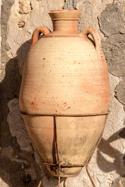 istock Old Terracotta Amphora - Marzamemi Sicily Italy 901538796