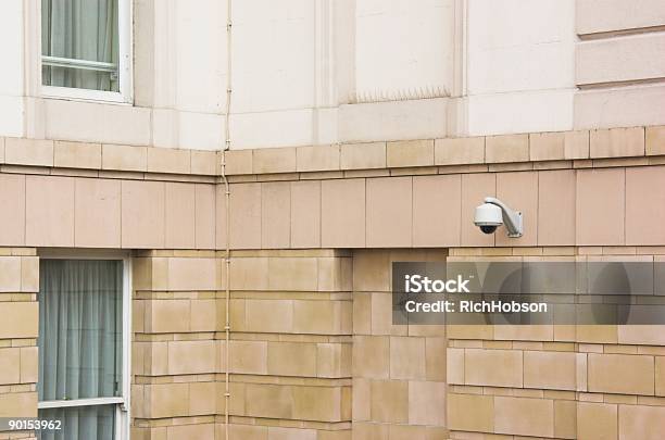 Security Camera Stock Photo - Download Image Now - Building Exterior, Security Camera, Built Structure