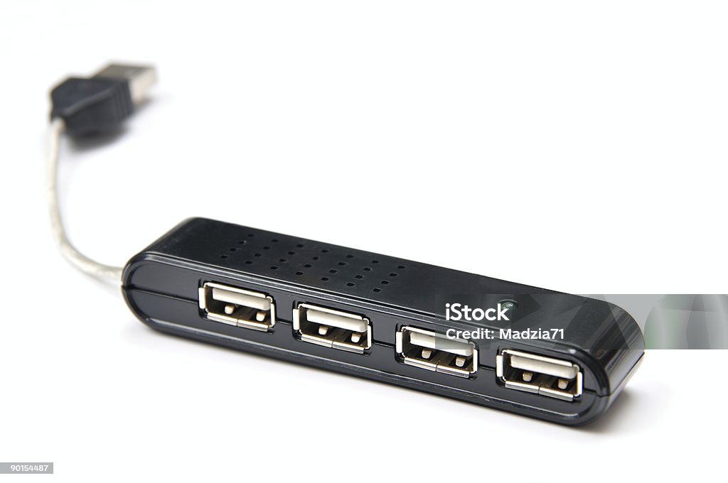 USB 허브 - 로열티 프리 휠 캡 스톡 사진