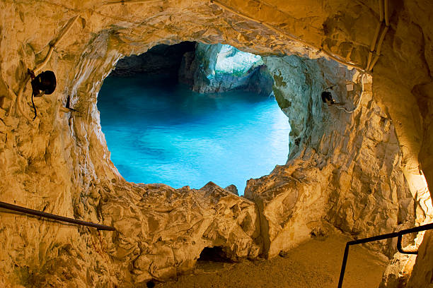 Rosh Hanikra stock photo