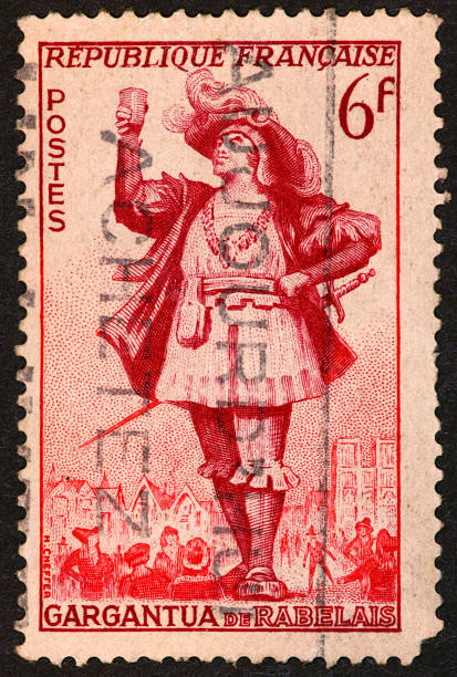 istock Rabelais stamp, France. 90155307