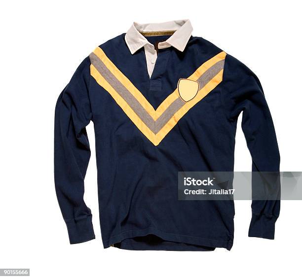 Collegiate Koszulki Do Rugby Z Kołnierzem I Grzebieńbiałe Tło - zdjęcia stockowe i więcej obrazów Koszula rugby