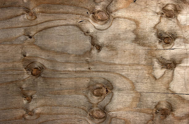 istock Knotted Plywood 90155672