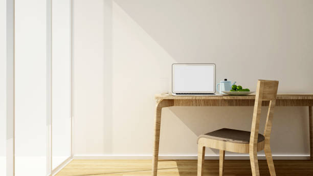 Still life shot of a modern office area