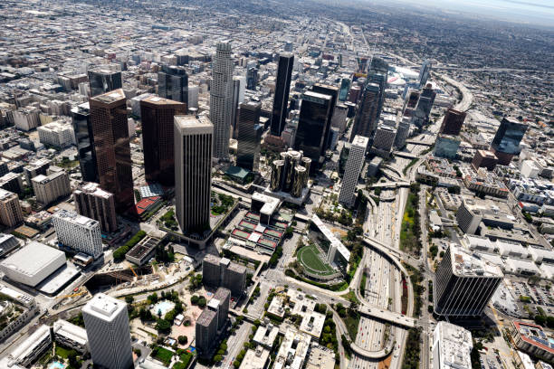 istock Los Angeles from the air 901568480