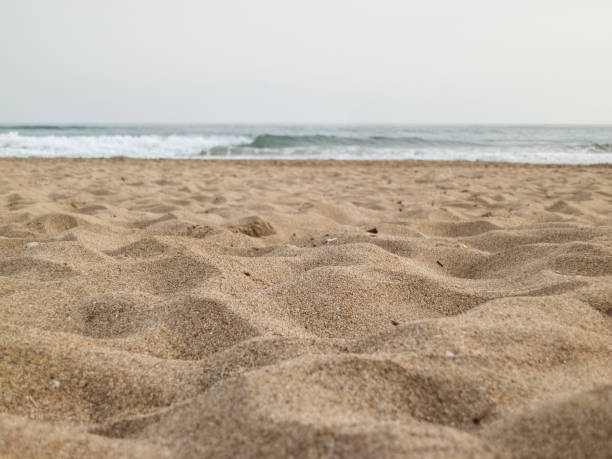 Beautiful sand on beach of Turkey
