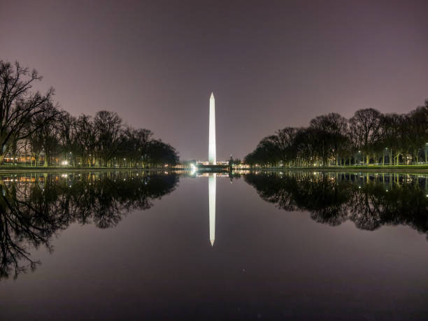 istock The Washington Memorial at Night 901578198