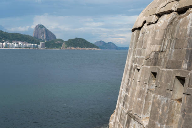 Fort Nossa Senhora dos Prazeres, at Ilha do Mel, Paranaguá, Paraná, Brazil.