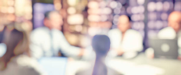 istock Defocused company meeting 901579062