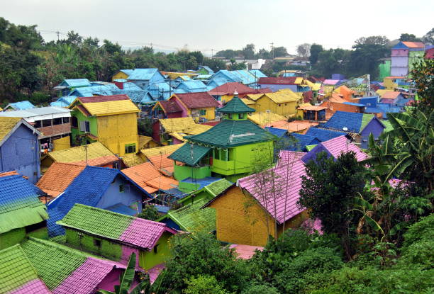 istock Jodipan Colorful Village, Malang 901583776