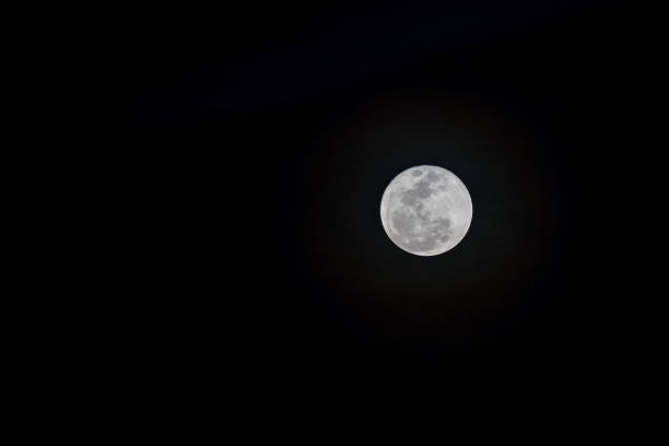 istock Moon is a lot of beautiful night with grain. 901585008