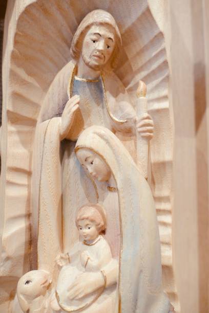 istock Wooden nativity scene 901587760