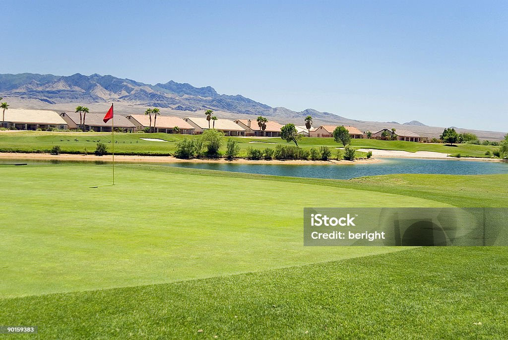 Golfplatz-Apartments - Lizenzfrei Golf Stock-Foto