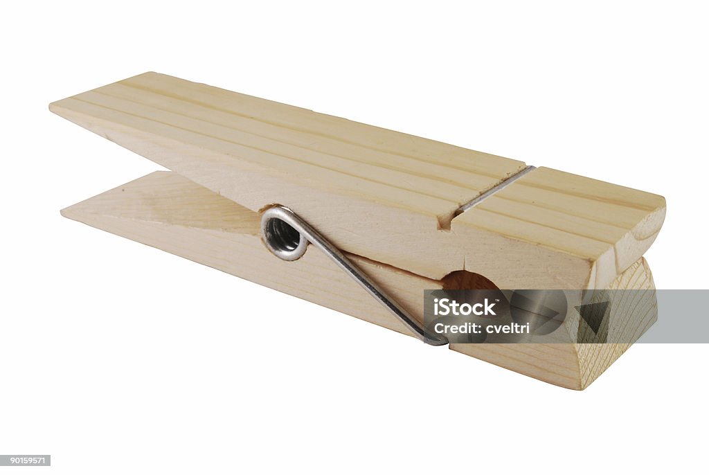 Clothespin  Clip - Office Supply Stock Photo